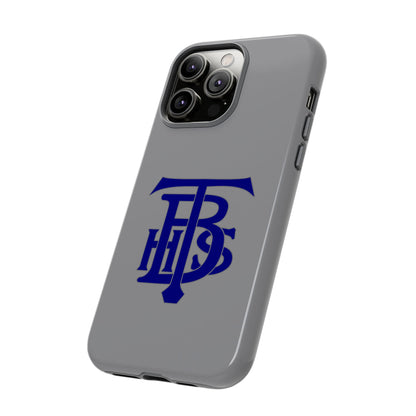 Stacked Logo - Tough Phone Cases - Gray - iPhones