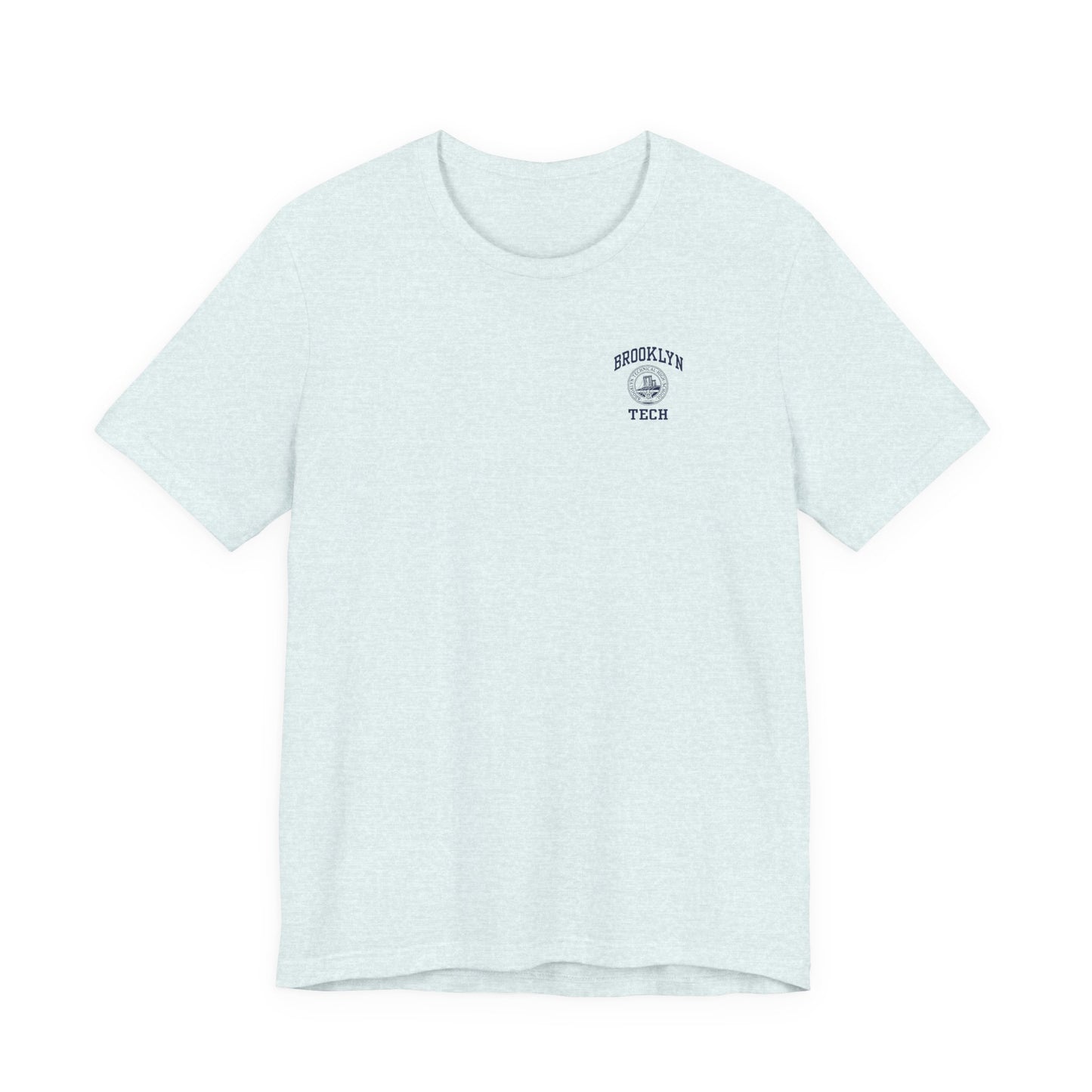 Classic Logo with Brooklyn Tech on Left Chest - Men's Bella + Canvas Short Sleeve Jersey T-Shirt