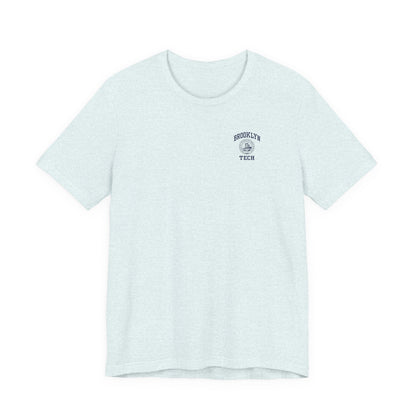 Classic Logo with Brooklyn Tech on Left Chest - Men's Bella + Canvas Short Sleeve Jersey T-Shirt