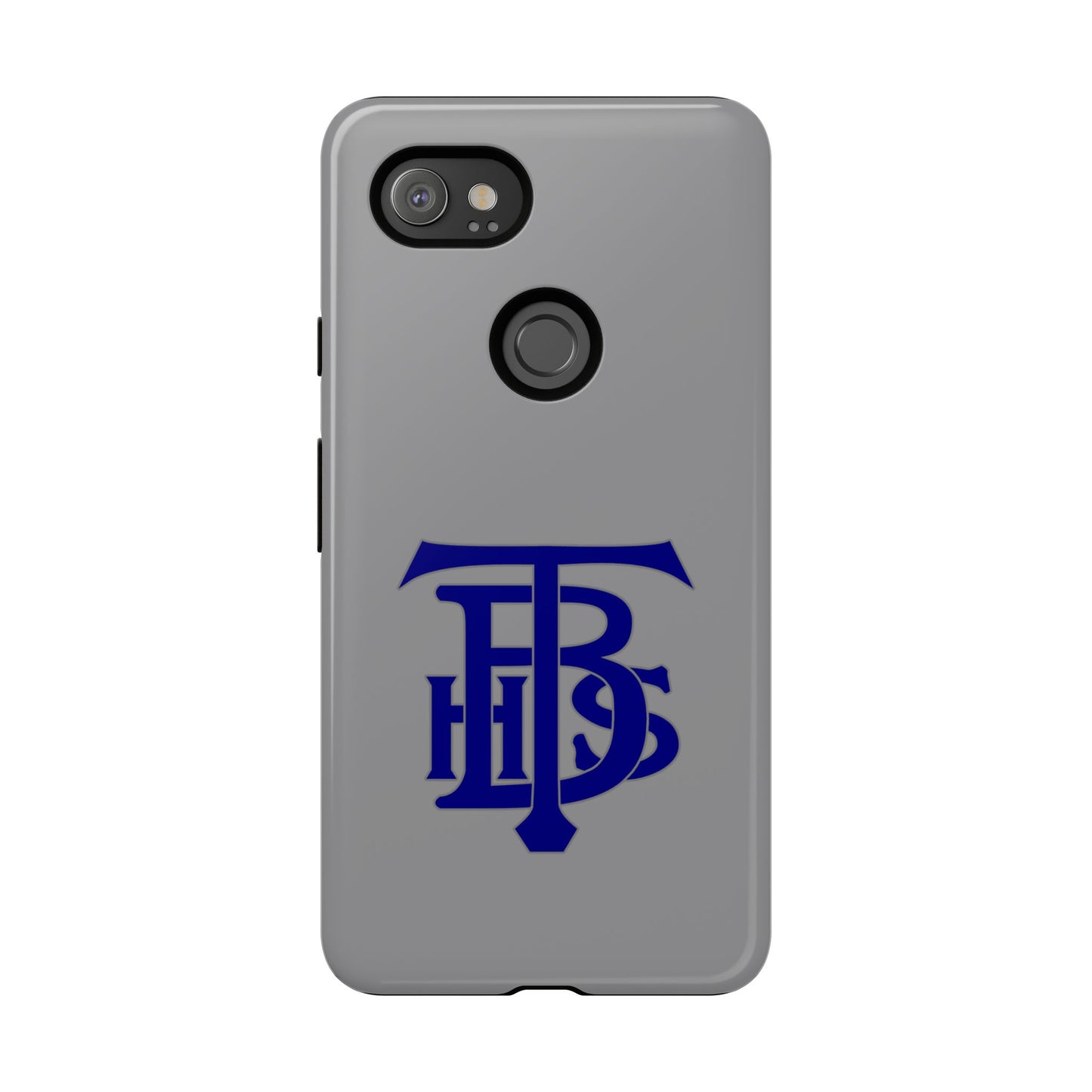 Stacked Logo - Tough Phone Cases - Gray - Google phones