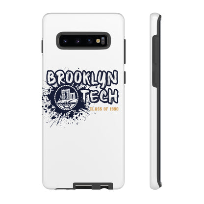 Class Of 1990 Commemorative Tough Cases - Apple & Samsung Only - Gold Font On White Background