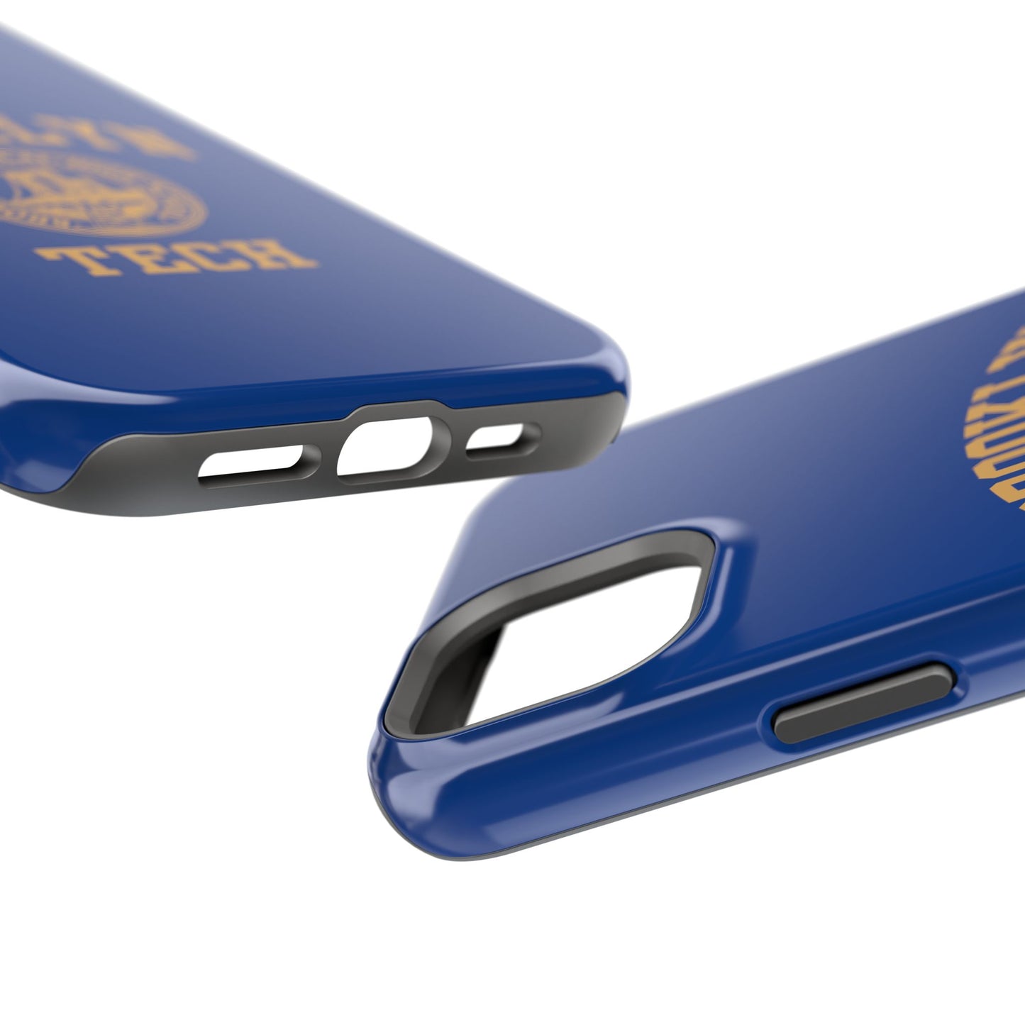 Brooklyn Tech Classic Logo - Impact-Resistant Phone Cases - Iphone Or Samsung - Navy