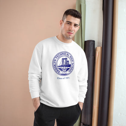 Classic Tech Seal - Champion Crewneck Sweatshirt - Class Of 1971