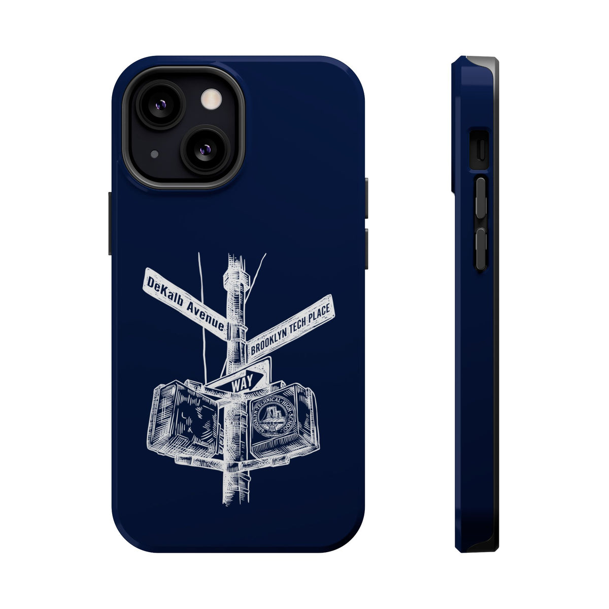 Dekalb Avenue & Brooklyn Tech Pl Magnetic Phone Case