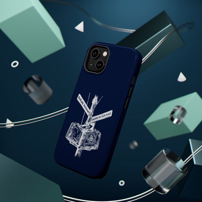 Dekalb Avenue & Brooklyn Tech Pl Magnetic Phone Case