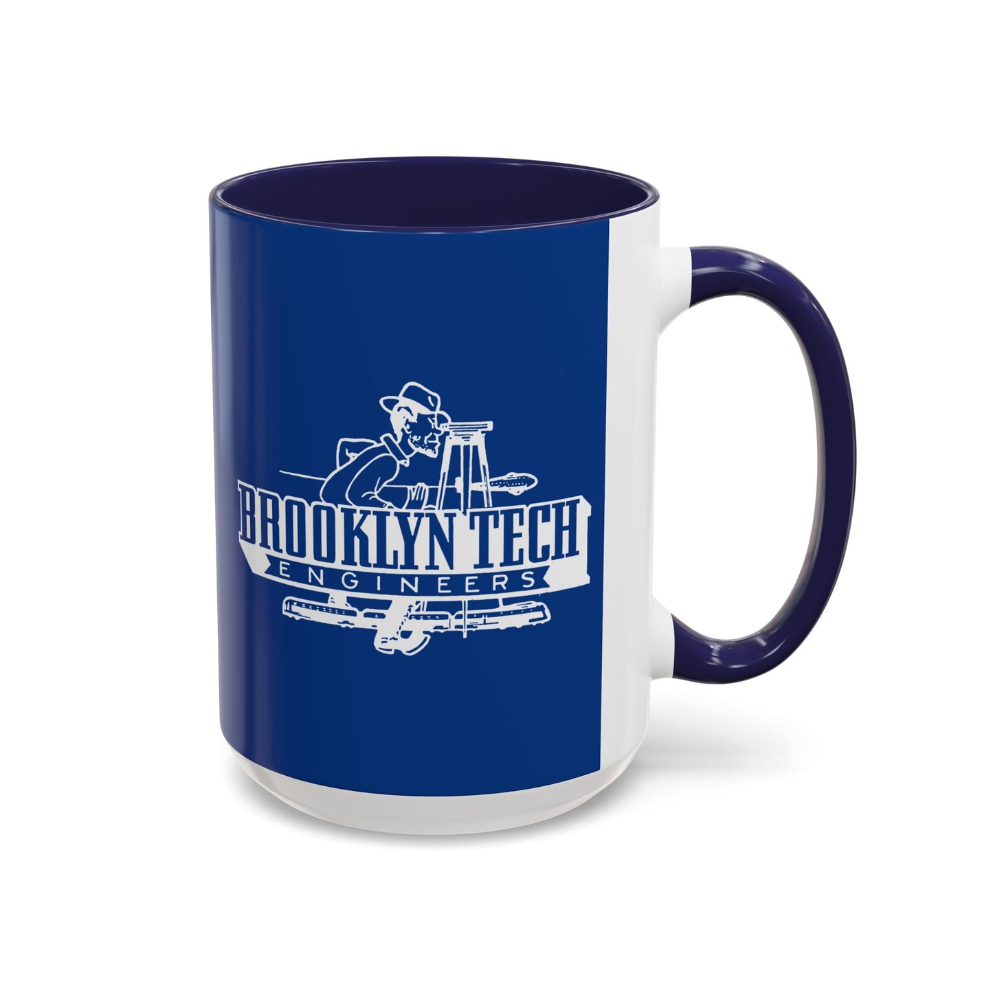 Vintage: Joe Engineer - Accent Coffee Mug - Navy