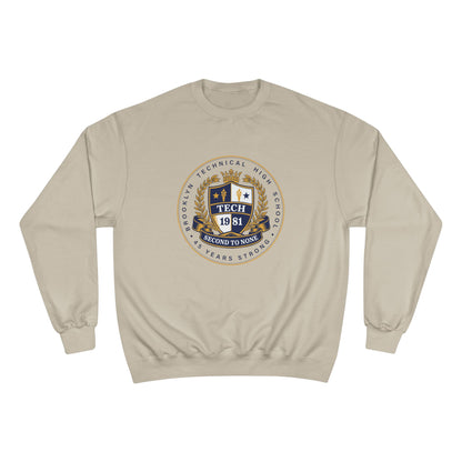 Class of 1981 Champion Crewneck Sweatshirt - Navy Blue Logo