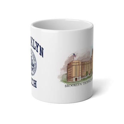 Classic Tech Logo with Brooklyn Tech & Building 20oz Jumbo Mug