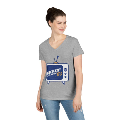 Class Of 1985 Ladies' V-Neck T-Shirt - Tv