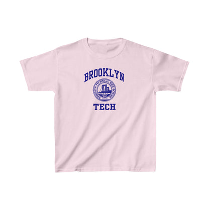 Family - Classic Brooklyn Tech Logo - Kids Heavy Cotton™ T-Shirt