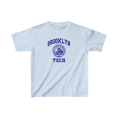 Family - Classic Brooklyn Tech Logo - Kids Heavy Cotton™ T-Shirt