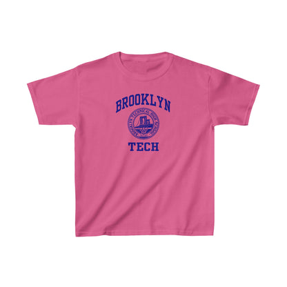 Family - Classic Brooklyn Tech Logo - Kids Heavy Cotton™ T-Shirt