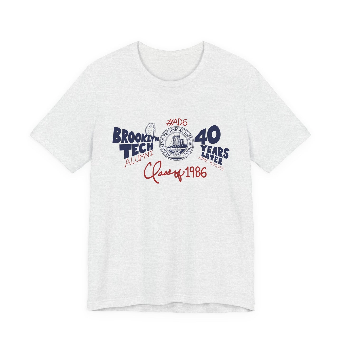 Class of 1986 Commemorative T-Shirt Unisex Jersey Short Sleeve T-Shirt