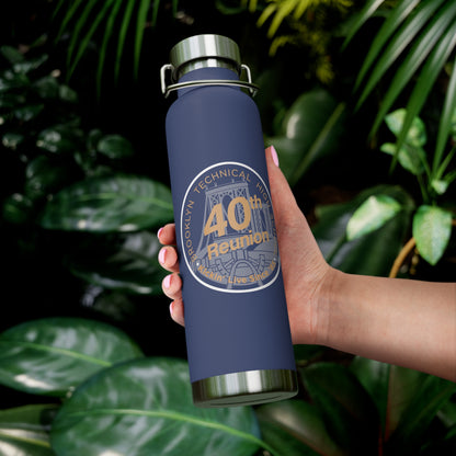 Class Of 1985 Commemorative Copper Vacuum Insulated Bottle, 22oz - 40th Reunion