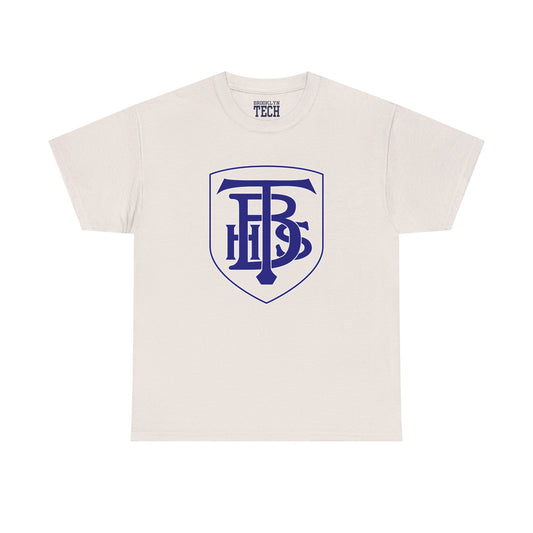 Stacked Tech Logo - Men's Heavy Cotton T-Shirt