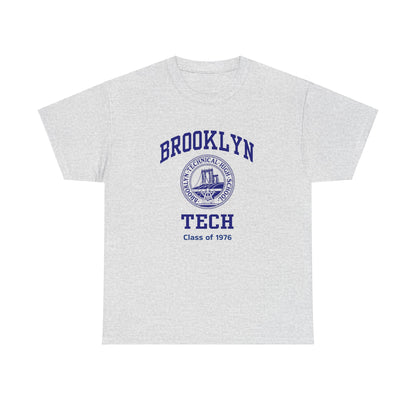 Brooklyn Tech Classic Logo - Men's Heavy Cotton T-Shirt - Class of 1976