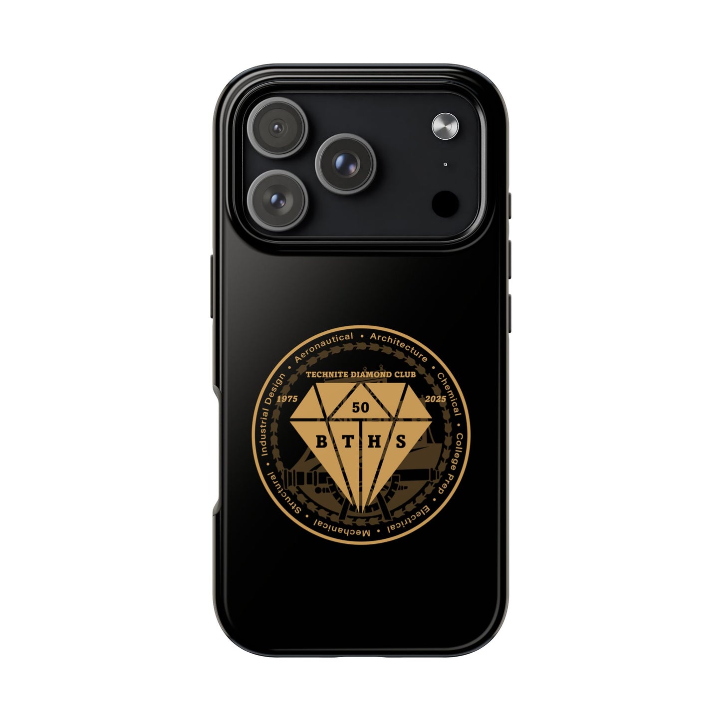 Class of 1975 Commemorative Tough Phone Cases - Black