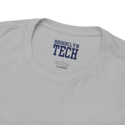 Classic Brooklyn Tech on Left Chest - Heavy Cotton Men's T-Shirt - Class of 1952