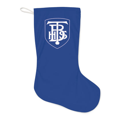 Brooklyn Tech Stacked Logo Santa Stocking