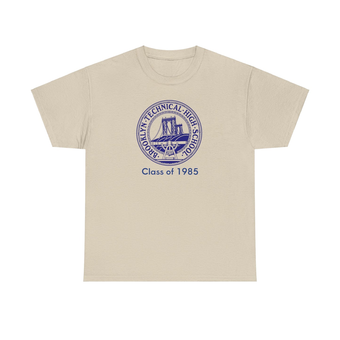 Classic Tech Logo - Class Of 1985 - Men's  Heavy Cotton T-Shirt