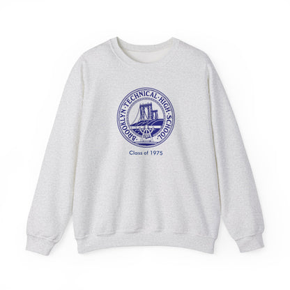 Classic Tech Logo - Class Of 1975 - Men's Heavy Blend™ Crewneck Sweatshirt