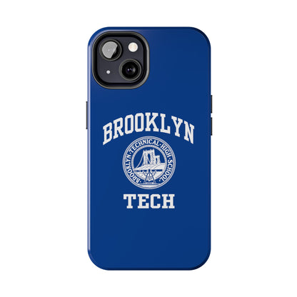 Brooklyn Tech Classic Logo - Tough Phone Cases - Navy