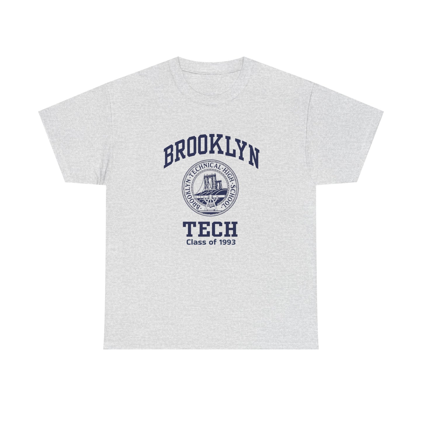 Brooklyn Tech Classic Logo - Men's Heavy Cotton T-Shirt - Class of 1993