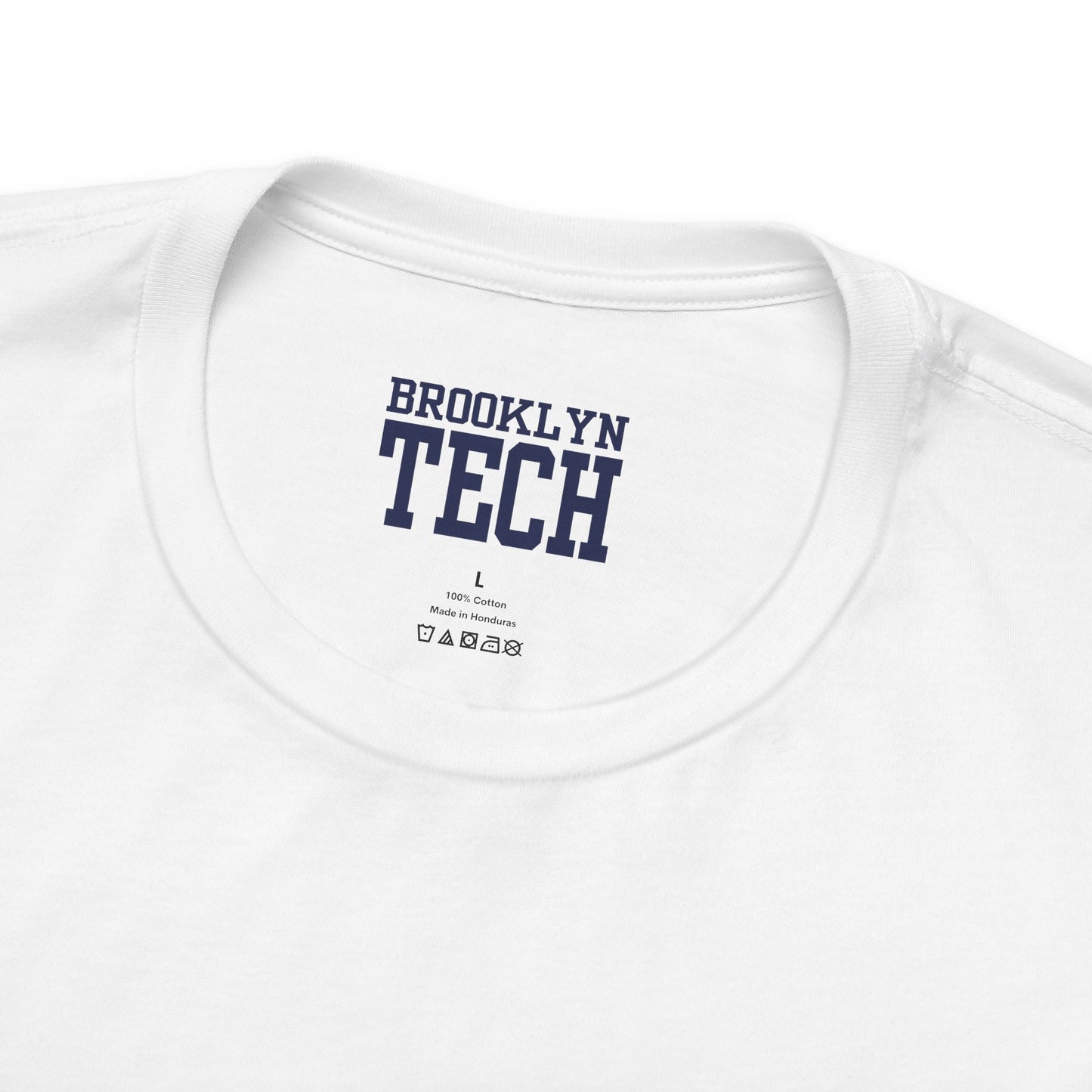 Classic Brooklyn Tech on Left Chest - Men's Jersey Short Sleeve T-Shirt
