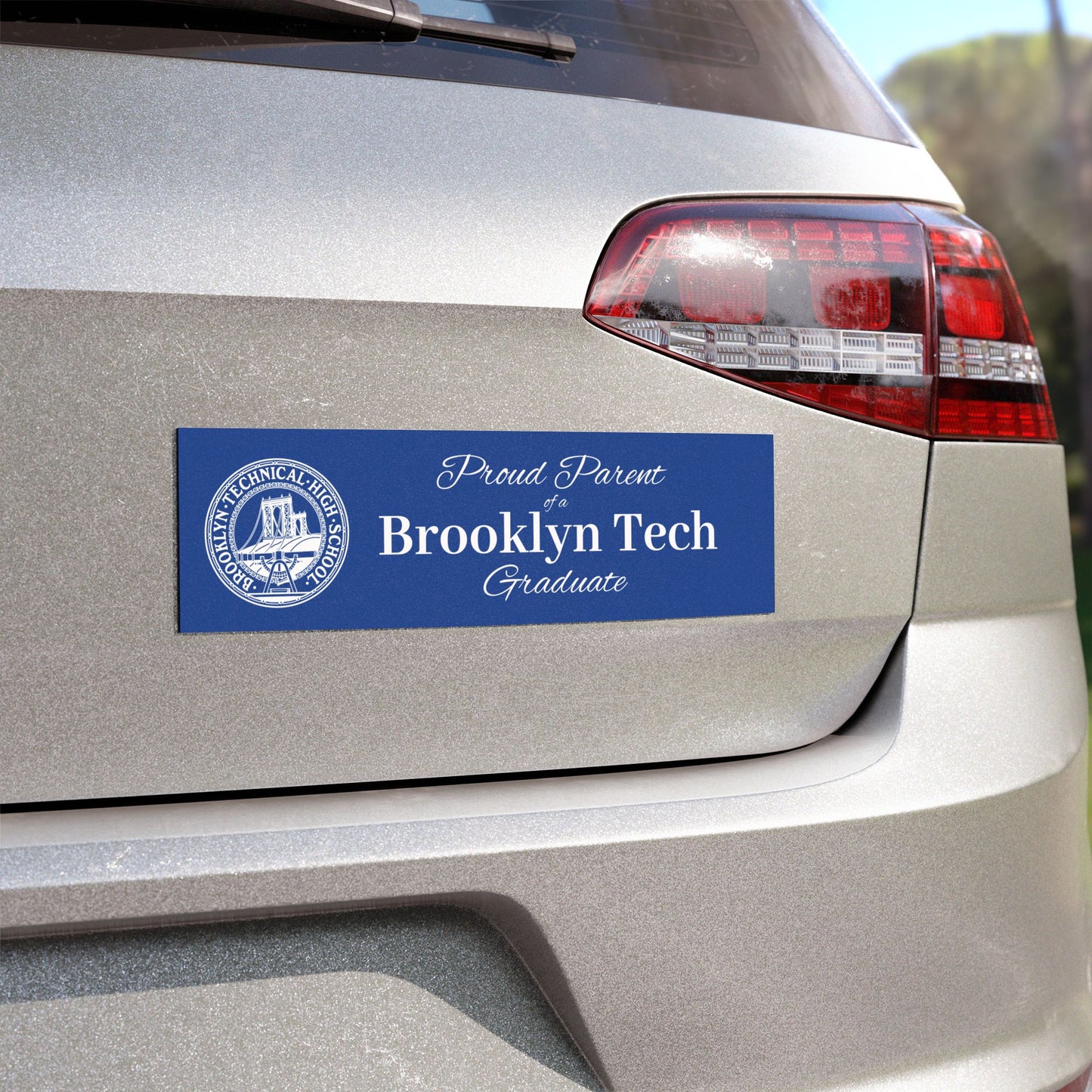 Family: Proud Parent of a Brooklyn Tech Graduate Car Magnet