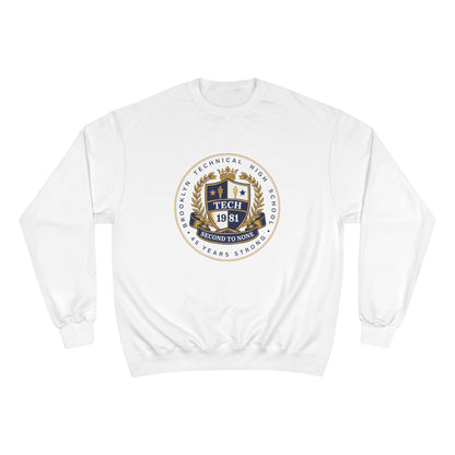 Class of 1981 Champion Crewneck Sweatshirt - Navy Blue Logo