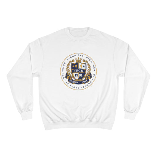 Class of 1981 Champion Crewneck Sweatshirt - Navy Blue Logo