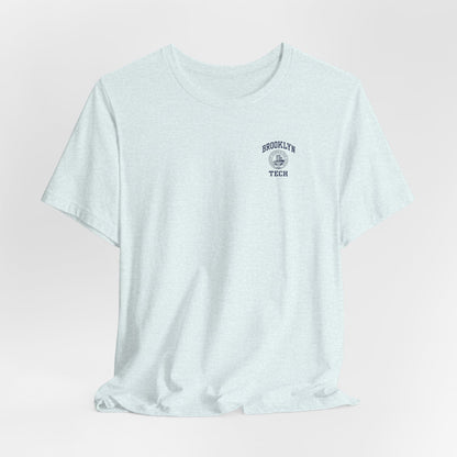 Classic Logo with Brooklyn Tech on Left Chest - Men's Bella + Canvas Short Sleeve Jersey T-Shirt