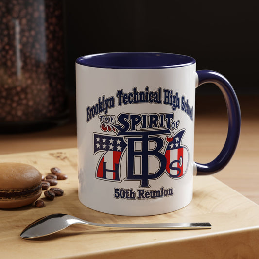 Class of 1976 50th Reunion Accent Coffee Mug (11/15oz)