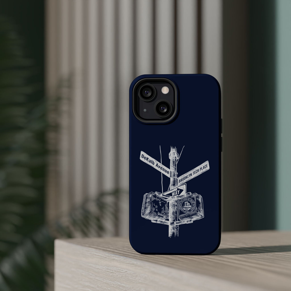 Dekalb Avenue & Brooklyn Tech Pl Magnetic Phone Case