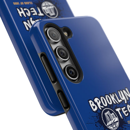 Class Of 1990 Commemorative Tough Phone Cases - Gold Font With Dark Blue Background