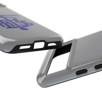 Stacked Logo - Tough Phone Cases - Gray - Google phones
