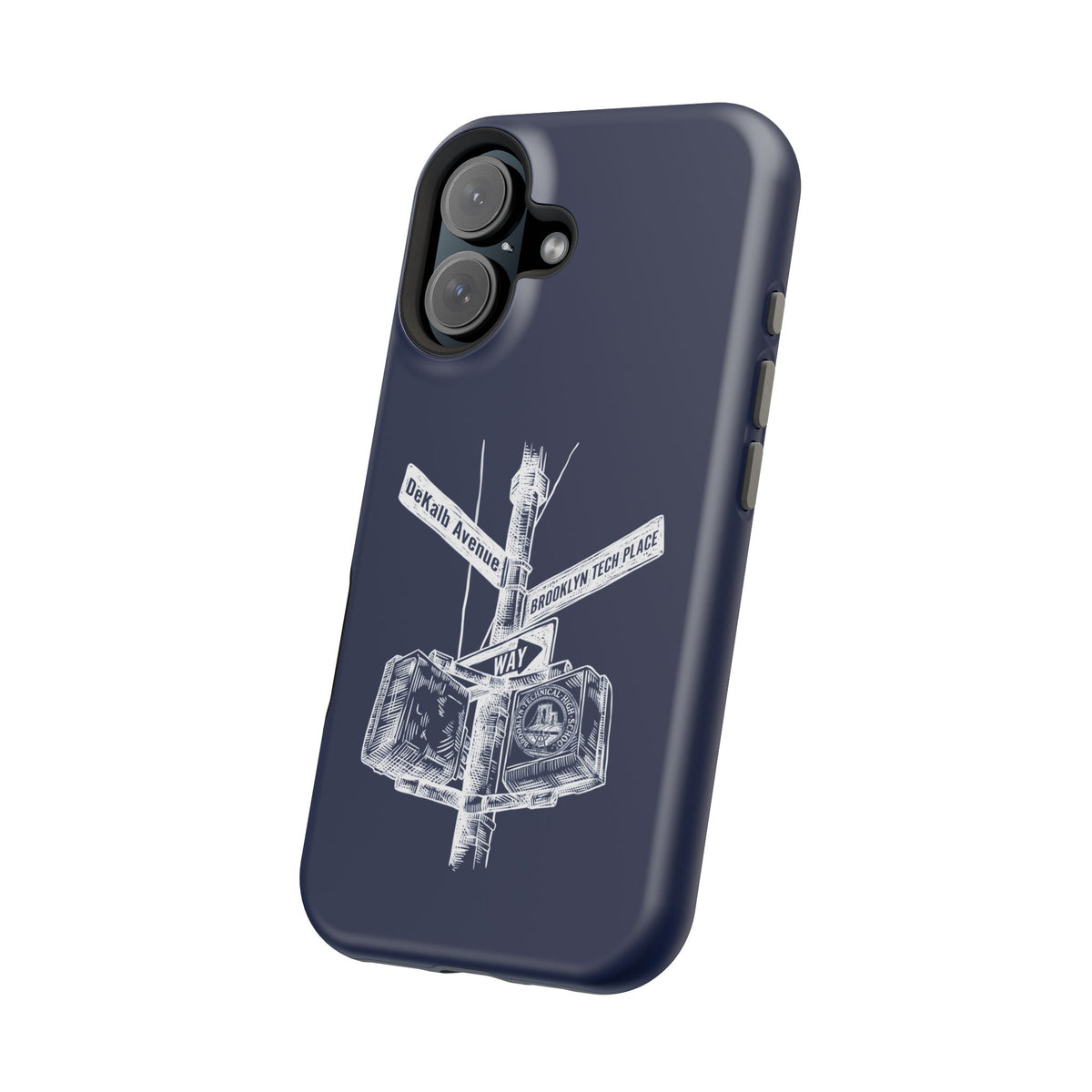 Dekalb Avenue & Brooklyn Tech Pl Magnetic Phone Case