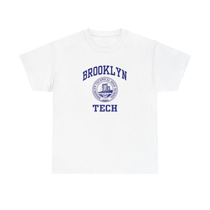 Classic Brooklyn Tech Logo - Men's Heavy Cotton Tee