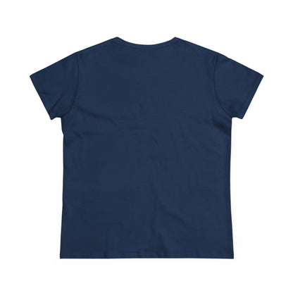 Classic Logo with Brooklyn Tech - Gildan's Ladies Midweight Cotton T-Shirt