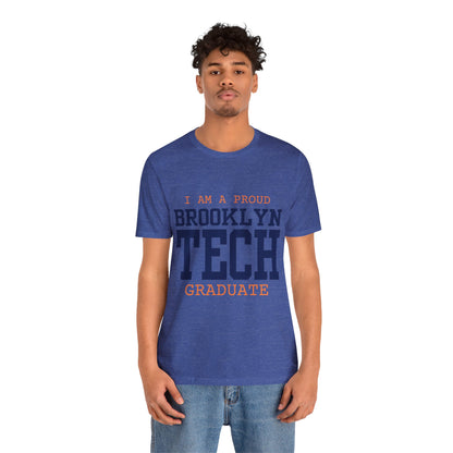 Classic Font - I Am A Proud Brooklyn Tech Graduate - Men's Short Sleeve Jersey