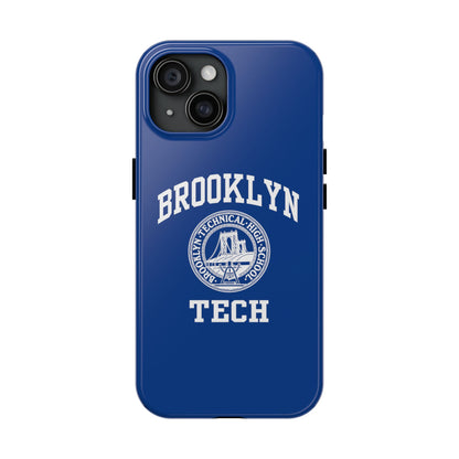 Brooklyn Tech Classic Logo - Tough Phone Cases - Navy