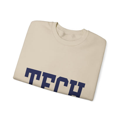 Tech - Classic Font - Men's Heavy Blend Crewneck Sweatshirt