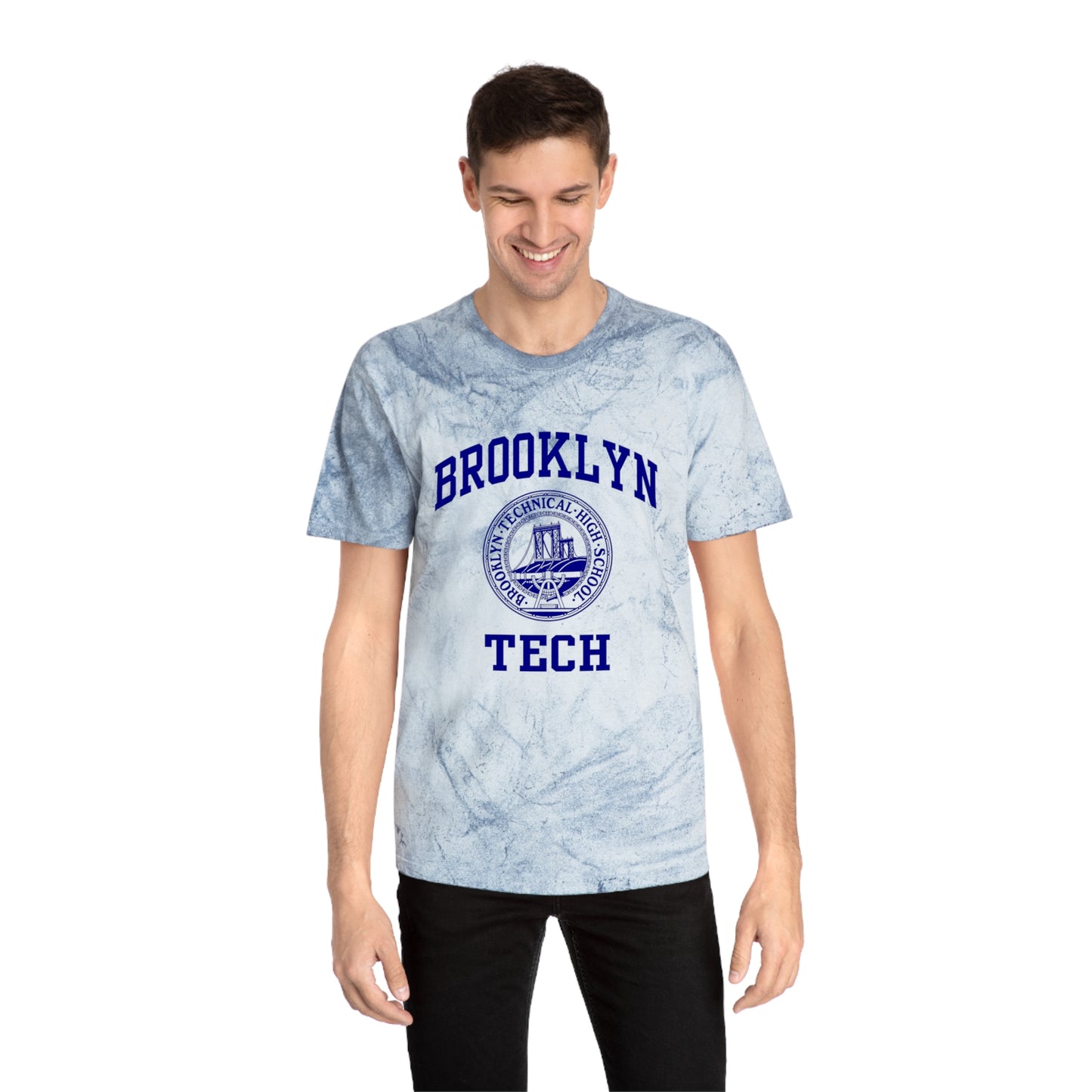 Brooklyn Tech Classic Logo - Men's Color Blast T-Shirt