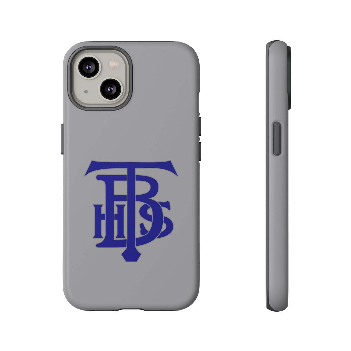 Stacked Logo - Tough Phone Cases - Gray - iPhones