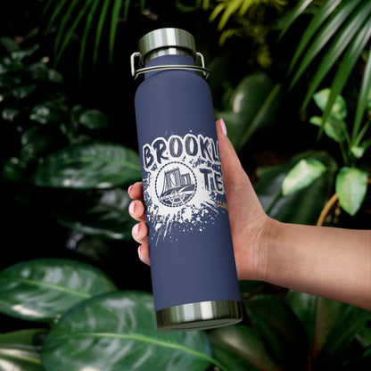 Class Of 1990 Commemorative Copper Vacuum Insulated Bottle, 22oz - Gold Font