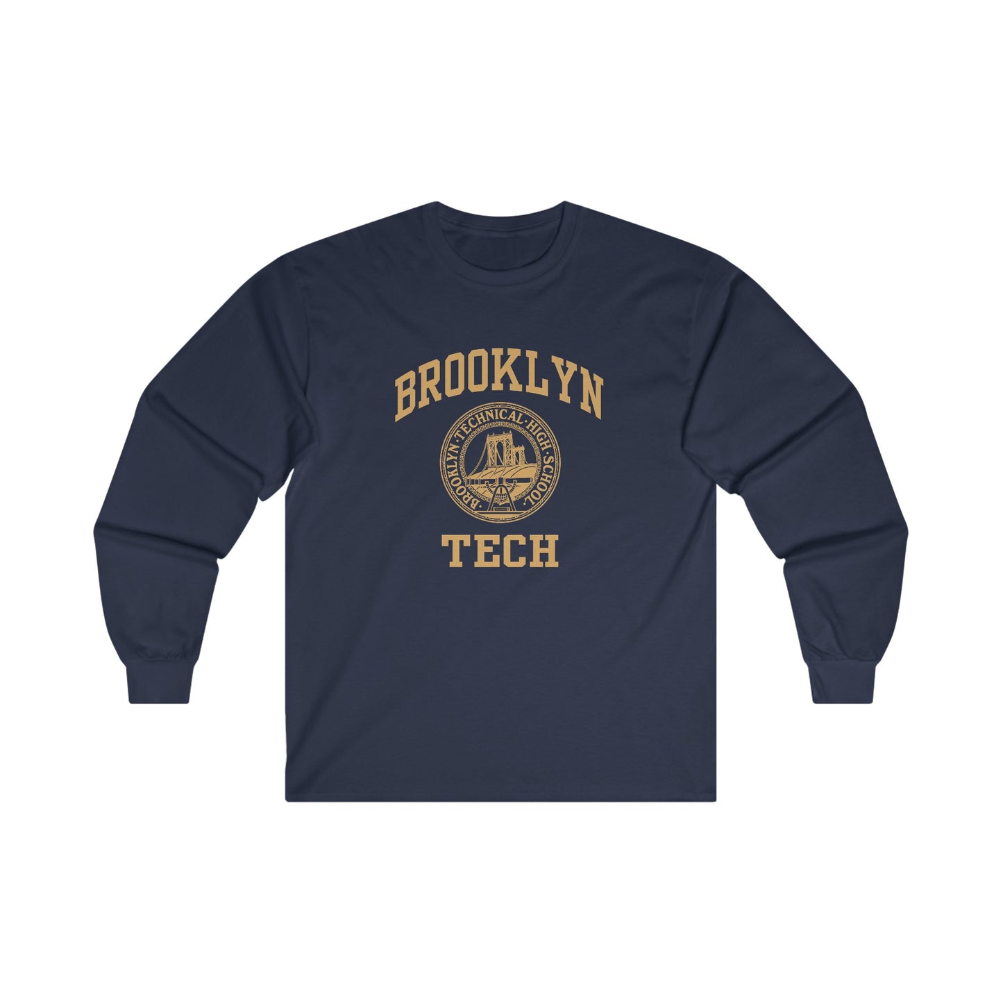 Brooklyn Tech Classic Logo - Men's Ultra Cotton Long Sleeve T-Shirt