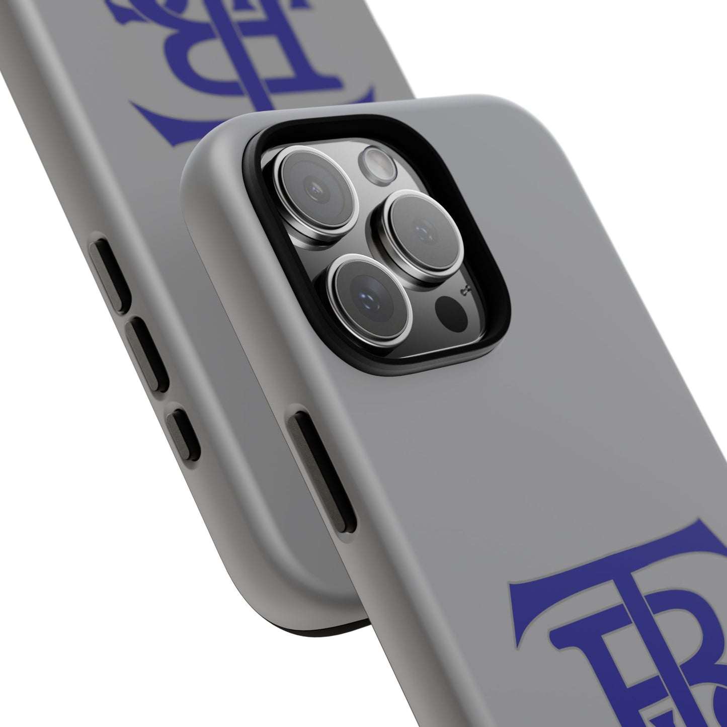 Stacked Logo - Tough Phone Cases - Gray - iPhones