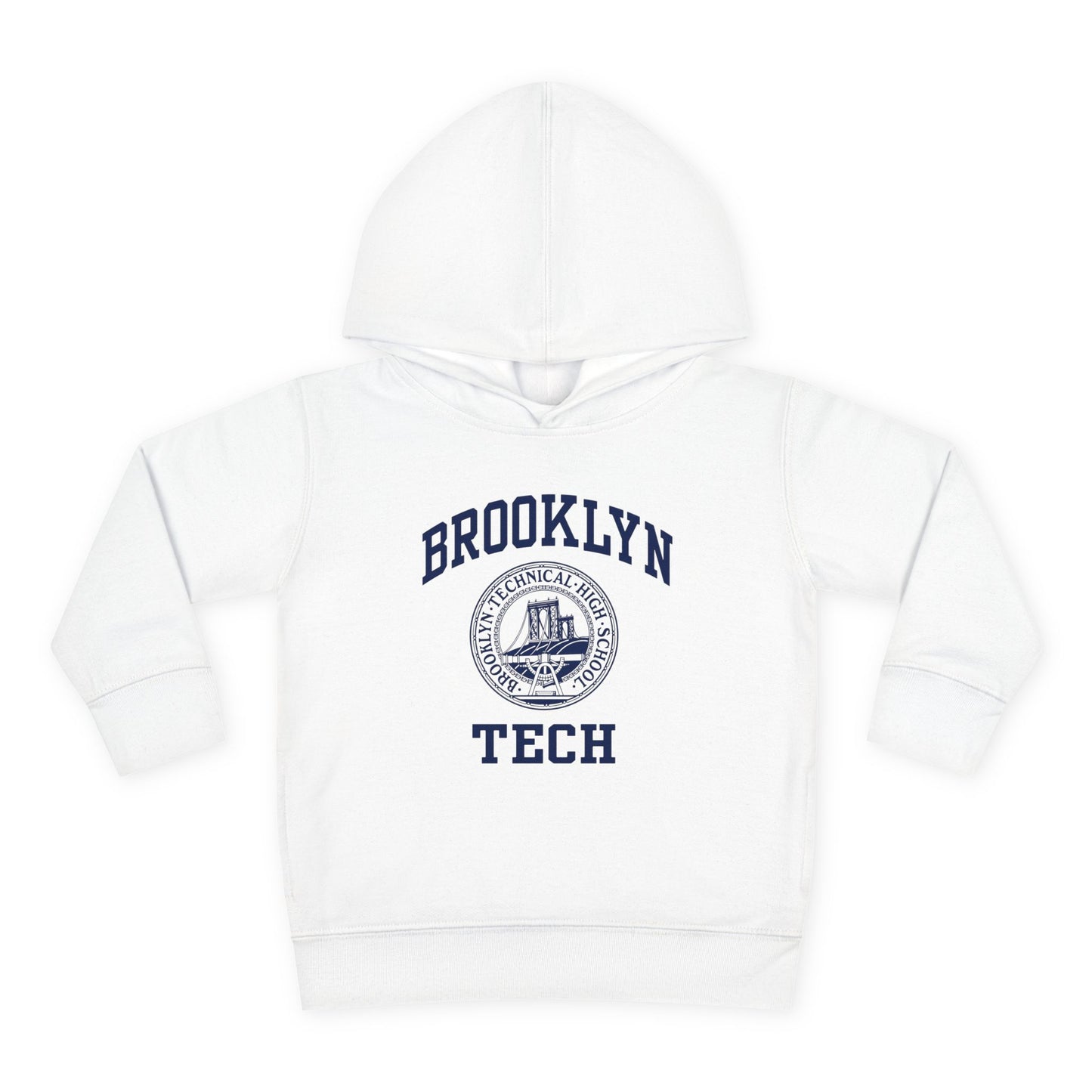 Family - Classic Logo with Brooklyn Tech - Toddler Pullover Fleece Hoodie