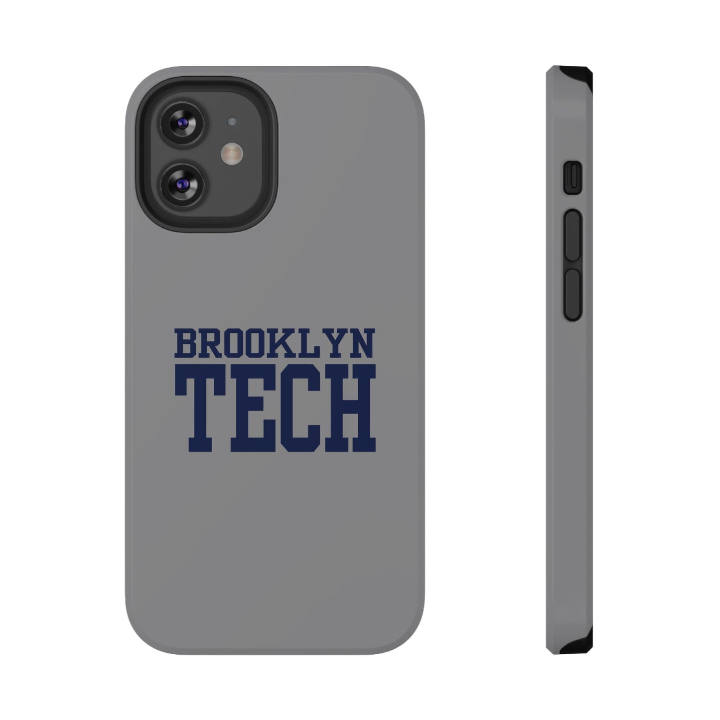 Brooklyn Tech - Impact-Resistant Phone Cases - Iphone Or Samsung - Gray