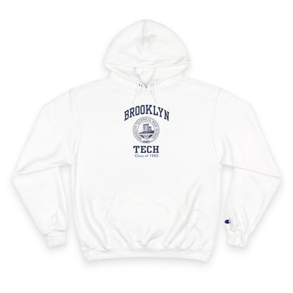 Classic Logo with Brooklyn Tech - Champion Hoodie - Class of 1985